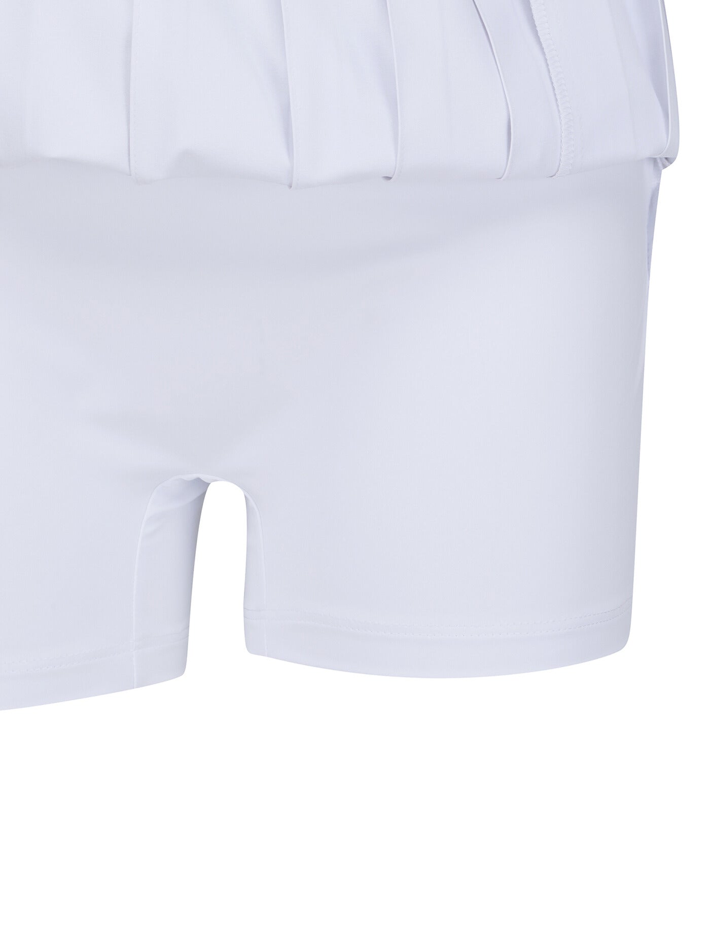 WOMEN DOUBLE LAYER PLEATS SQ