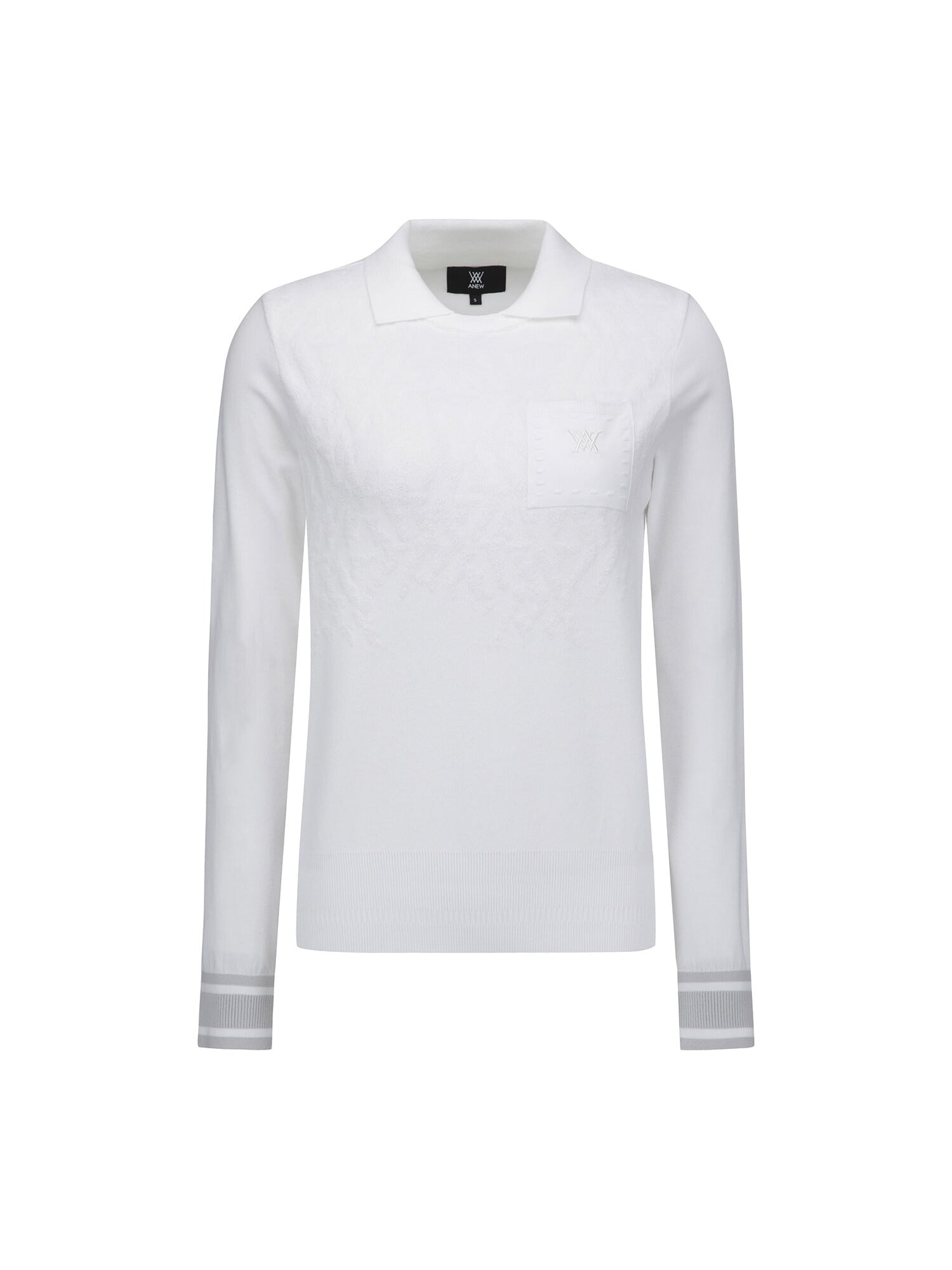 WOMEN FA LOGO PATTERN SWEATER