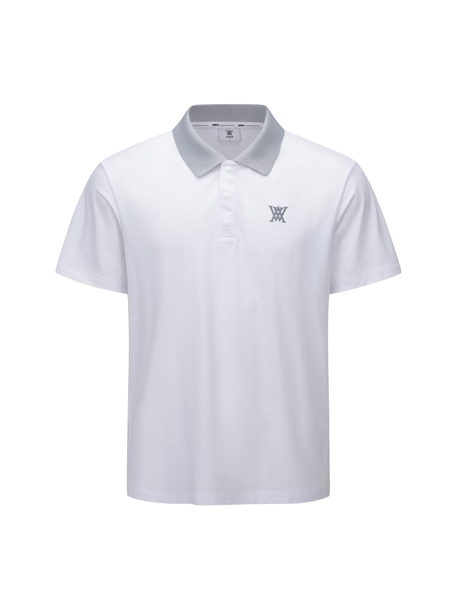 MEN COLLAR POINT SHORT T-SHIRT