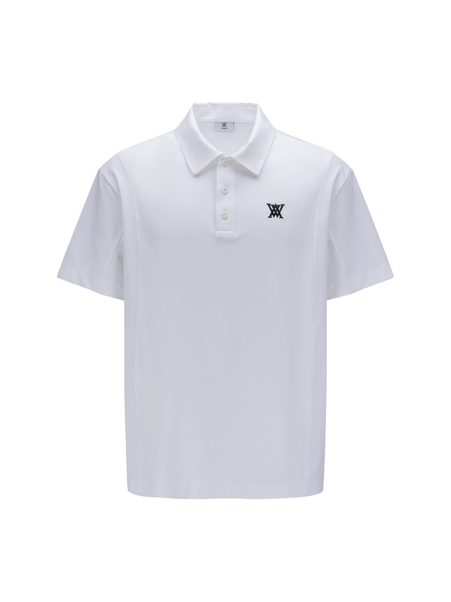 MEN SIDE FABRIC BLOCK SHORT T-SHIRT
