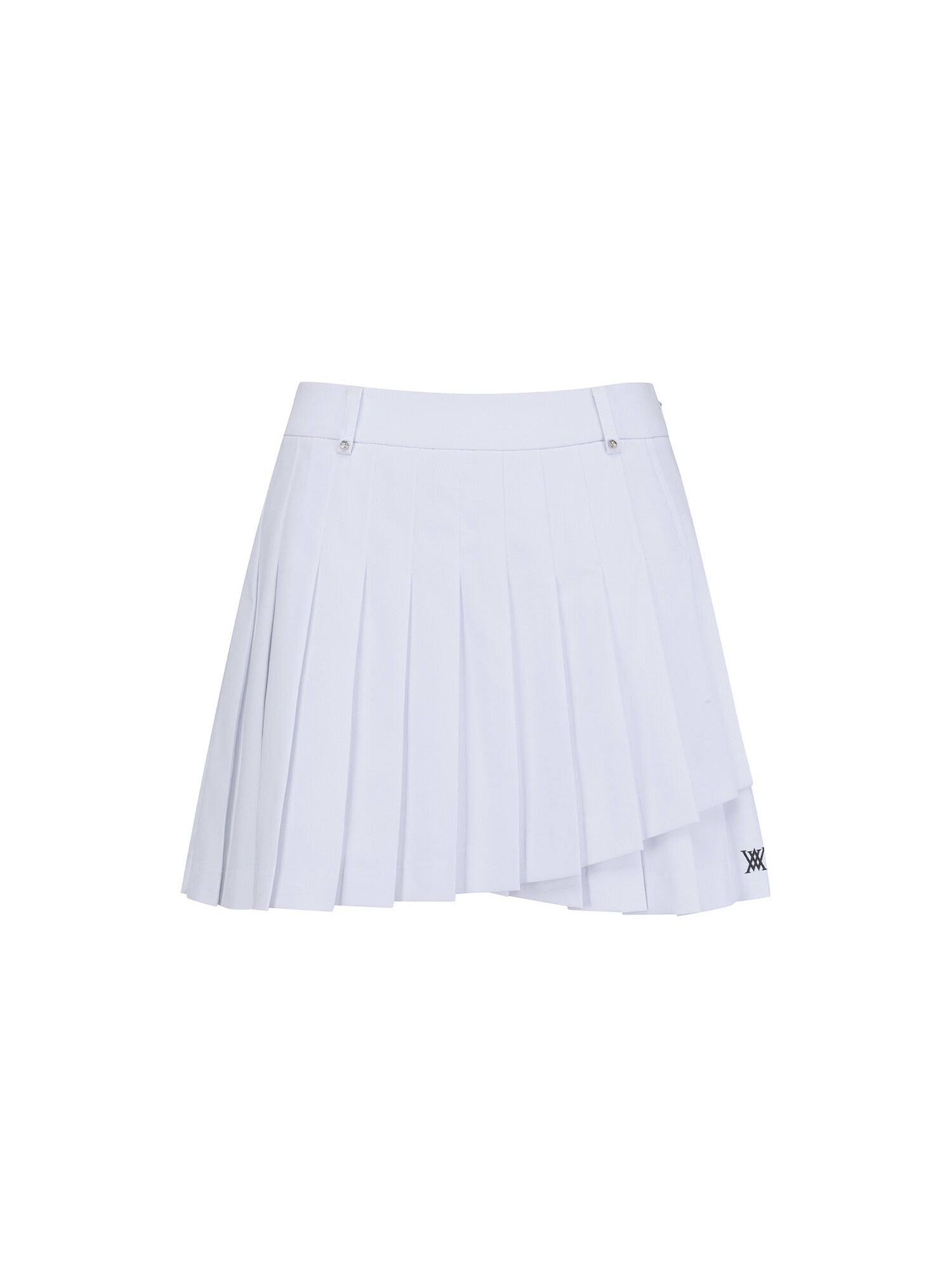WOMEN DOUBLE LAYER PLEATS SQ