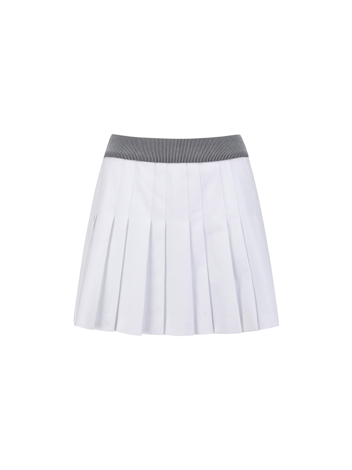 WOMEN ESSENTIAL PLEATS SKIRT