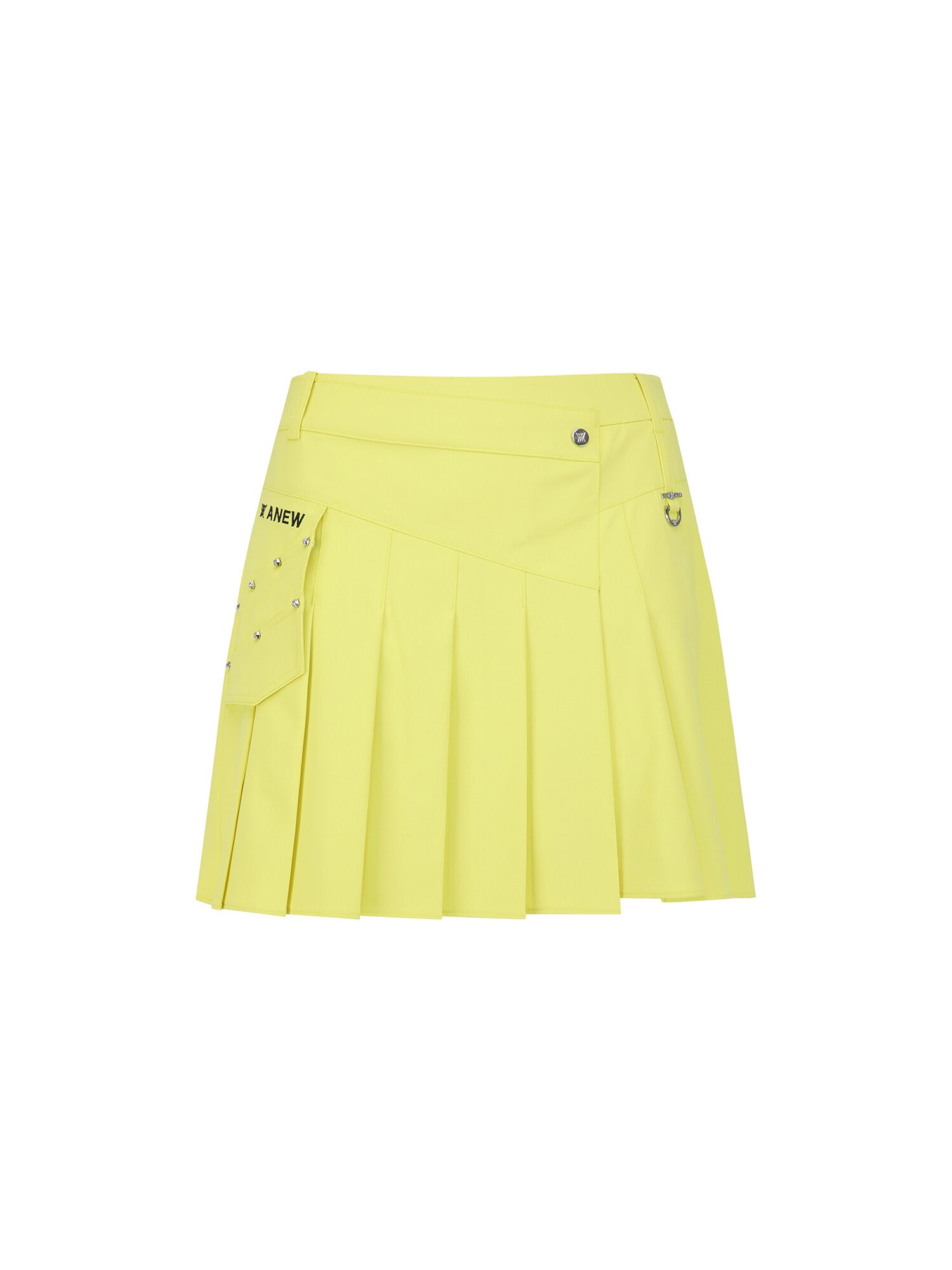 WOMEN SP ALL OVER PLEATED SKIRT
