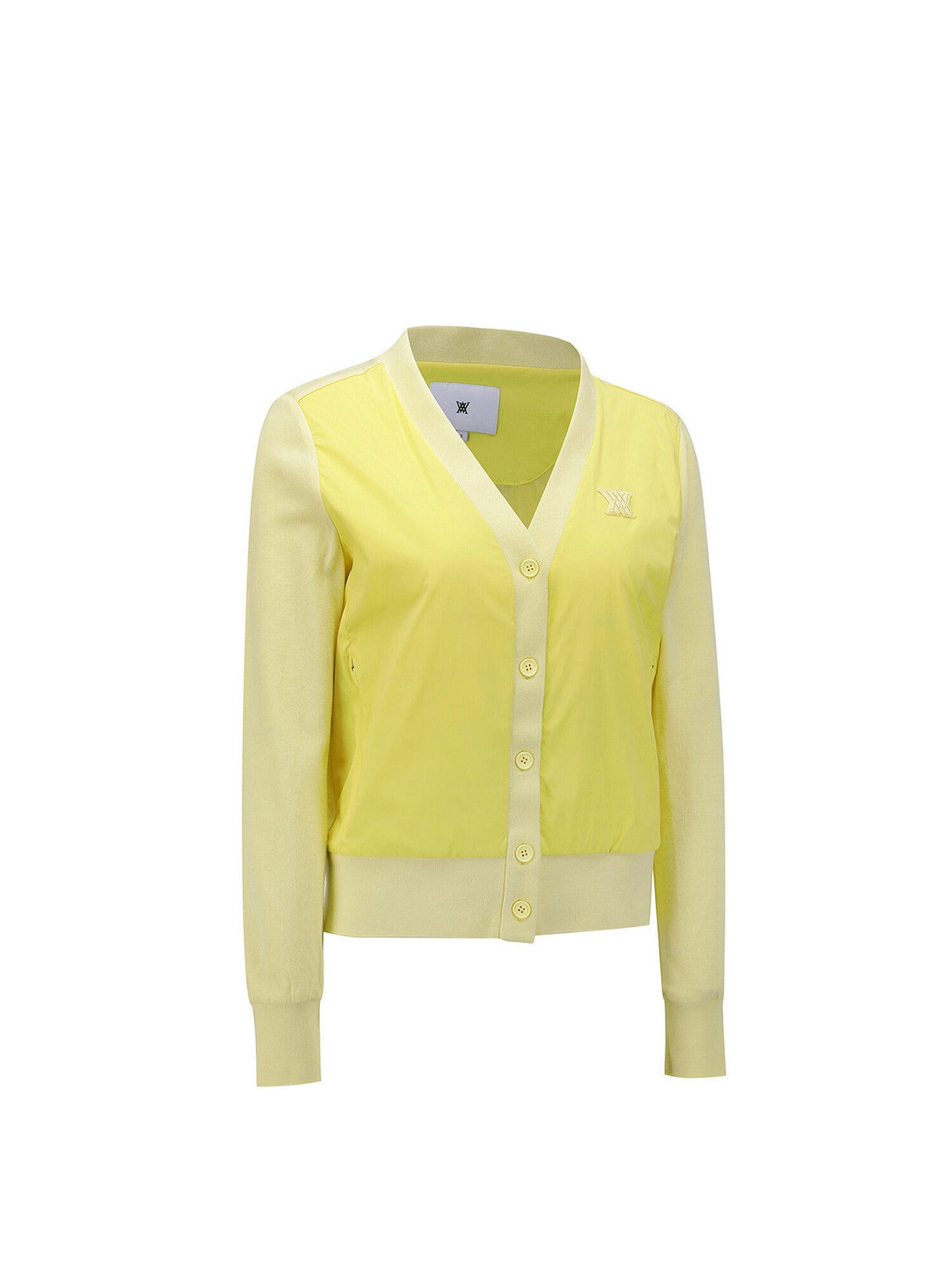 WOMEN LINE BLOCK BUTTON JACKET