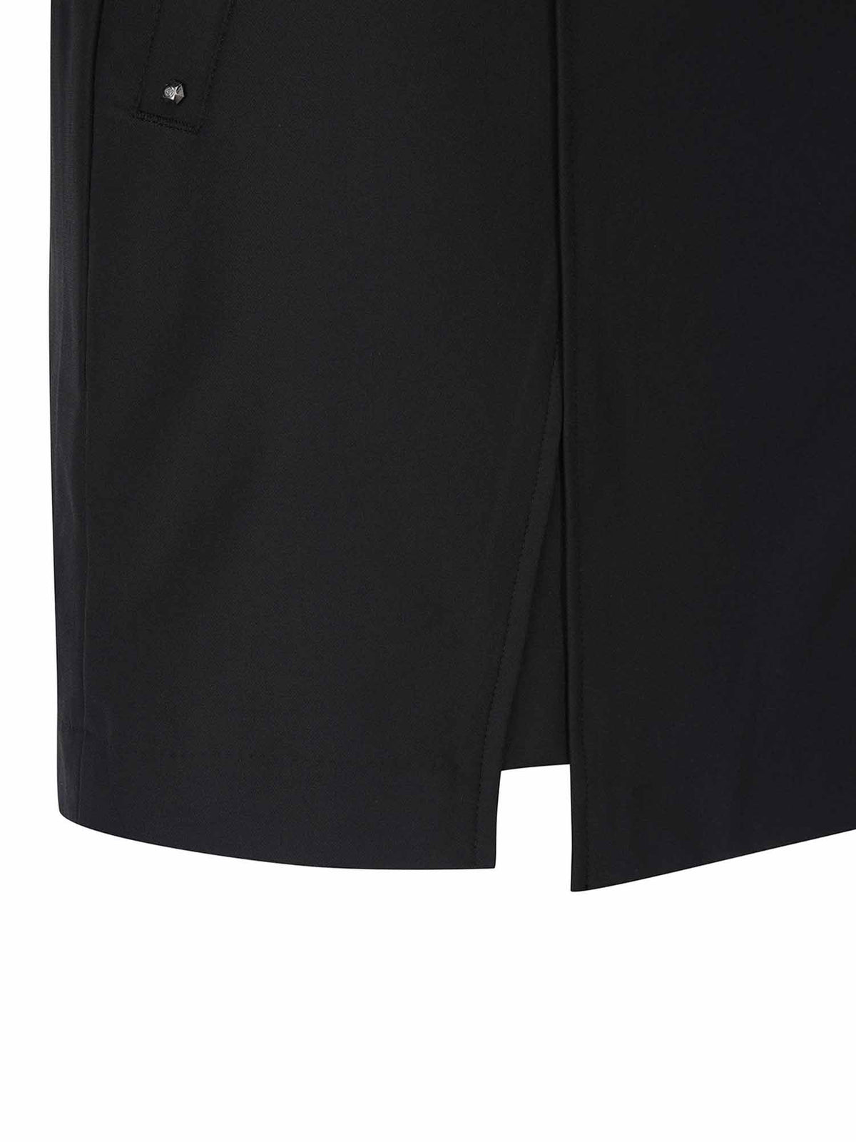 WOMEN FLEECE INCISION POINT A-LINE SQ