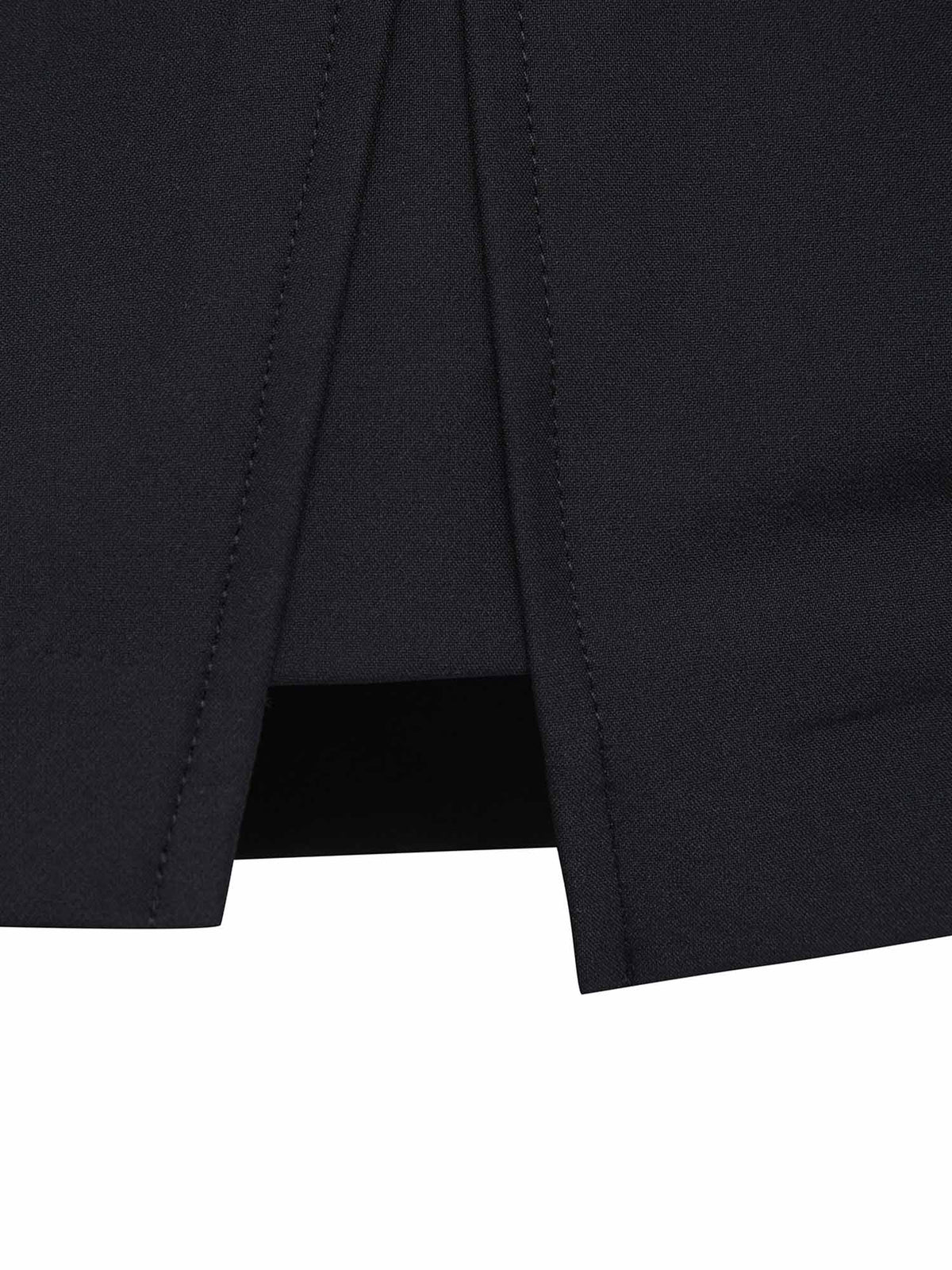 WOMEN FLEECE INCISION POINT A-LINE SQ