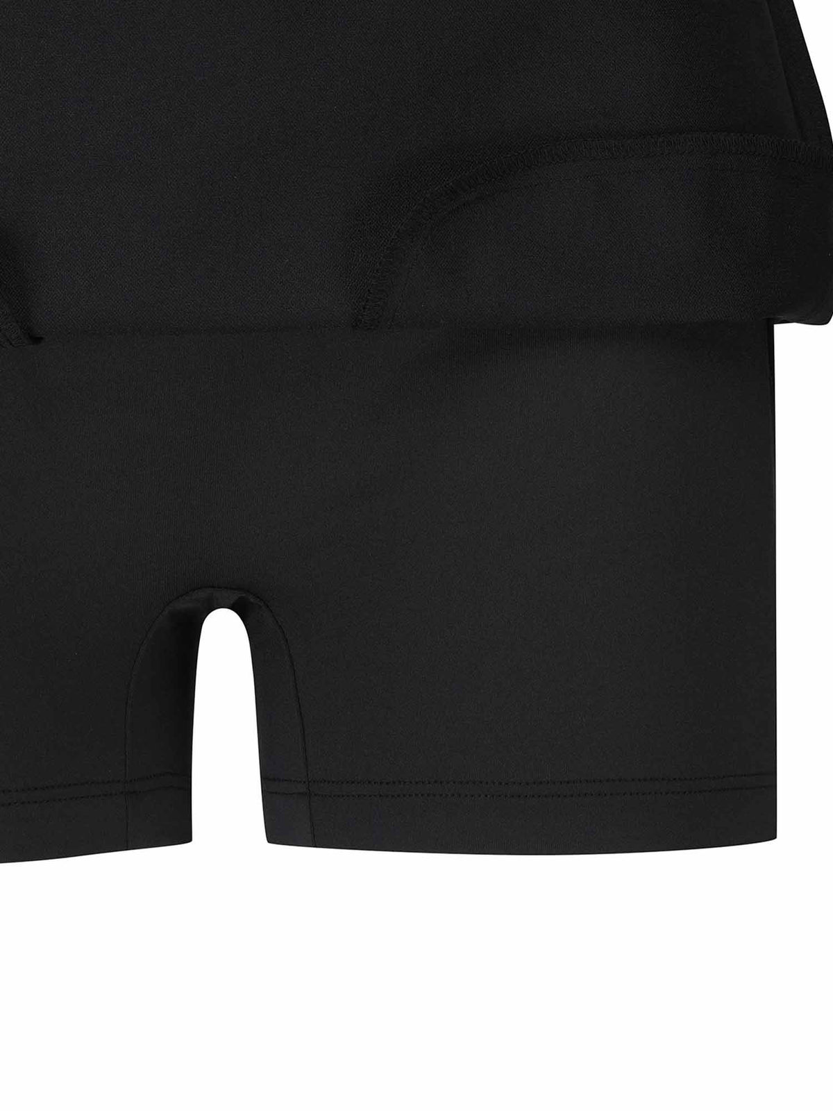 WOMEN FLEECE INCISION POINT A-LINE SQ