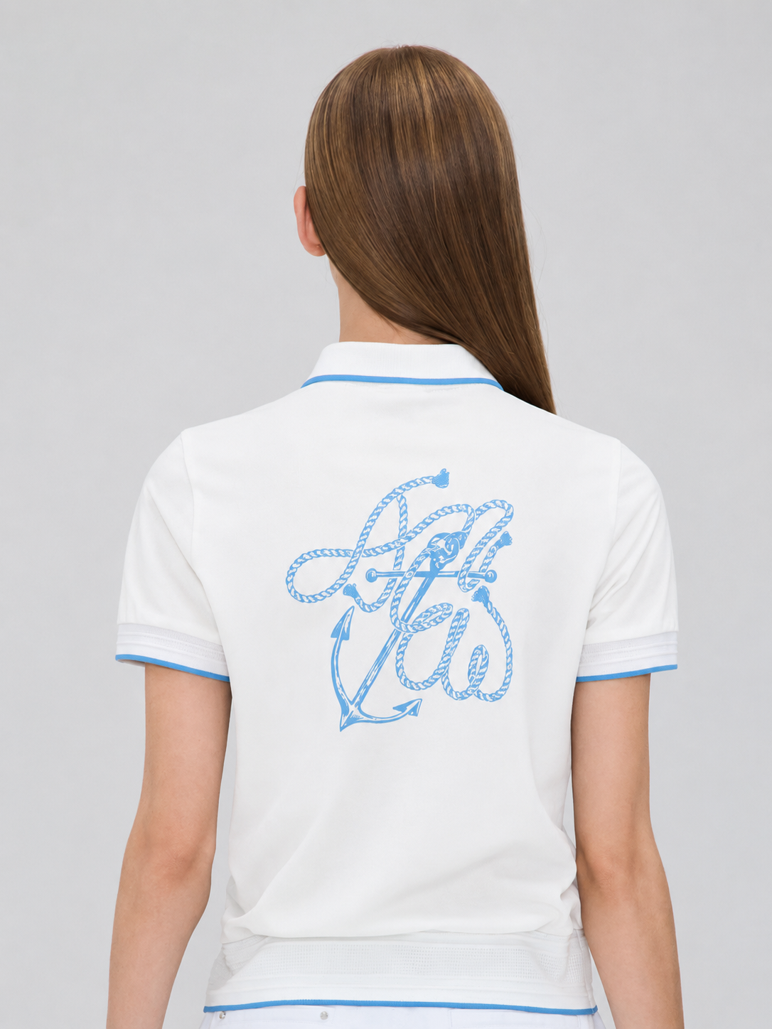 WOMEN ROPE LOGO T-SHIRT